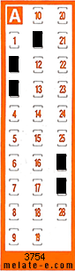 Volante ganador del sorteo 3754 de Chispazo