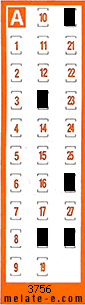 Volante ganador del sorteo 3756 de Chispazo