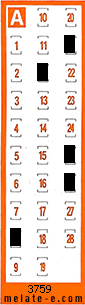 Volante ganador del sorteo 3759 de Chispazo