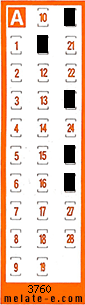 Volante ganador del sorteo 3760 de Chispazo