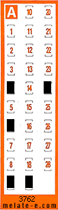 Volante ganador del sorteo 3762 de Chispazo