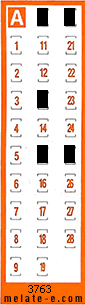Volante ganador del sorteo 3763 de Chispazo