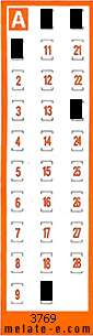 Volante ganador del sorteo 3769 de Chispazo