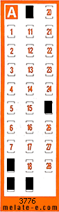 Volante ganador del sorteo 3776 de Chispazo