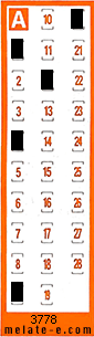 Volante ganador del sorteo 3778 de Chispazo