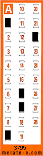 Volante ganador del sorteo 3795 de Chispazo