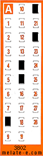 Volante ganador del sorteo 3802 de Chispazo
