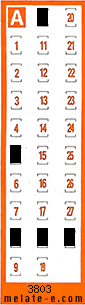 Volante ganador del sorteo 3803 de Chispazo