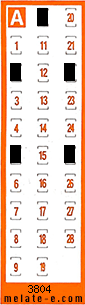 Volante ganador del sorteo 3804 de Chispazo