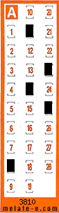 Volante ganador del sorteo 3810 de Chispazo