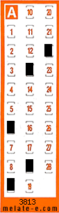 Volante ganador del sorteo 3813 de Chispazo