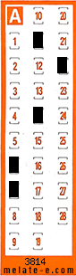 Volante ganador del sorteo 3814 de Chispazo