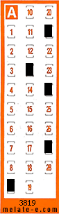 Volante ganador del sorteo 3819 de Chispazo