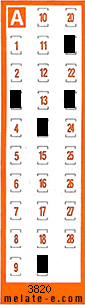 Volante ganador del sorteo 3820 de Chispazo