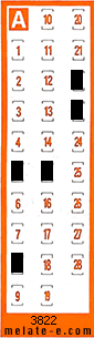 Volante ganador del sorteo 3822 de Chispazo