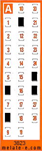 Volante ganador del sorteo 3823 de Chispazo