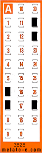 Volante ganador del sorteo 3828 de Chispazo