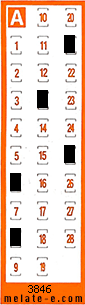 Volante ganador del sorteo 3846 de Chispazo