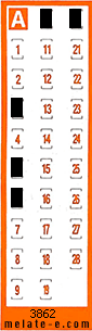 Volante ganador del sorteo 3862 de Chispazo