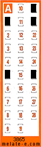 Volante ganador del sorteo 3865 de Chispazo