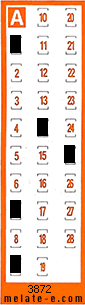 Volante ganador del sorteo 3872 de Chispazo
