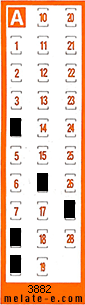 Volante ganador del sorteo 3882 de Chispazo
