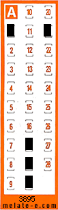 Volante ganador del sorteo 3895 de Chispazo