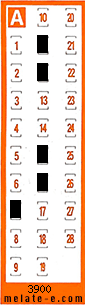 Volante ganador del sorteo 3900 de Chispazo