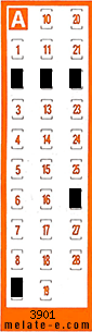 Volante ganador del sorteo 3901 de Chispazo