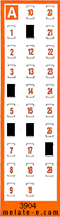 Volante ganador del sorteo 3904 de Chispazo