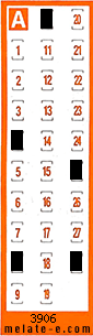 Volante ganador del sorteo 3906 de Chispazo