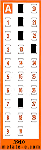Volante ganador del sorteo 3910 de Chispazo