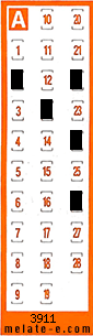 Volante ganador del sorteo 3911 de Chispazo