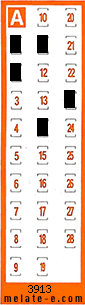 Volante ganador del sorteo 3913 de Chispazo