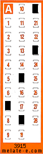 Volante ganador del sorteo 3915 de Chispazo