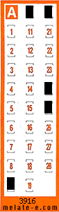 Volante ganador del sorteo 3916 de Chispazo