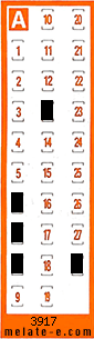 Volante ganador del sorteo 3917 de Chispazo