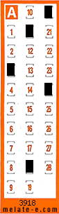 Volante ganador del sorteo 3918 de Chispazo