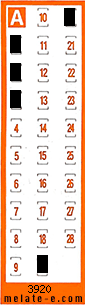 Volante ganador del sorteo 3920 de Chispazo