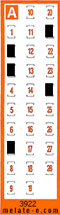 Volante ganador del sorteo 3922 de Chispazo