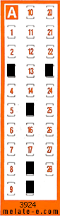 Volante ganador del sorteo 3924 de Chispazo