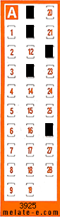 Volante ganador del sorteo 3925 de Chispazo