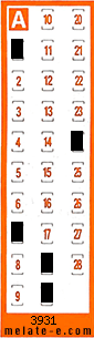 Volante ganador del sorteo 3931 de Chispazo