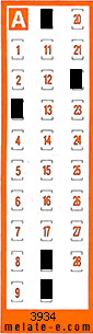 Volante ganador del sorteo 3934 de Chispazo