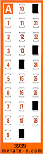 Volante ganador del sorteo 3935 de Chispazo