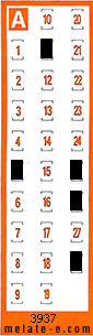 Volante ganador del sorteo 3937 de Chispazo