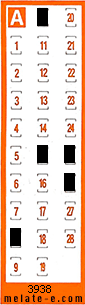 Volante ganador del sorteo 3938 de Chispazo