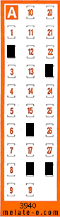 Volante ganador del sorteo 3940 de Chispazo