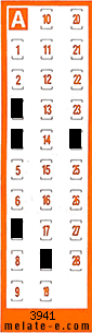 Volante ganador del sorteo 3941 de Chispazo