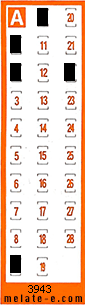Volante ganador del sorteo 3943 de Chispazo